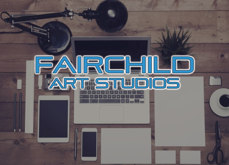 fairchild art studios logo desk