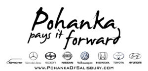 Pohanka pays it forward new