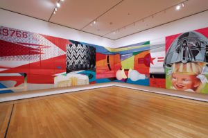 James Rosenquist Installation at the MoMA