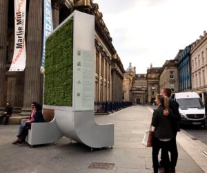 CityTrees are hi-tech living sculptures to combat air pollution
